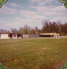 Campus View School with first addition, 1962