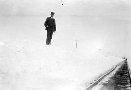 Cleared track near Melita, Manitoba