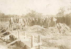 Contruction at Burnside Lawn Bowling Club