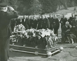 Funeral of Constable Robert Kirby at Royal Oak Burial Park