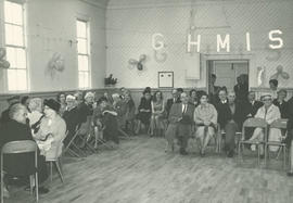 Attendees at Gordon Head Mutual Improvement Society 70th anniversary