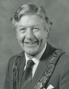 Portrait of Mayor Howard F. Sturrock