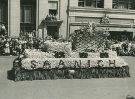 Saanich parade float, May 1951