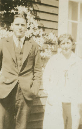 Patrick Hope and his mother, May Hope