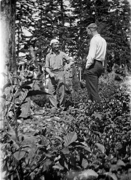 Two staff members at Bull Harbour