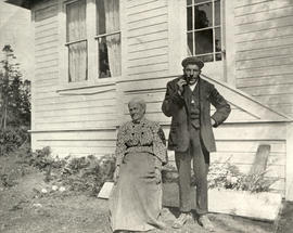 Martin Mallett and mother Sarah, Ruby and Gordon Head Roads