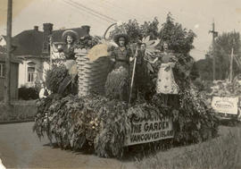 Saanich parade float, May 1946