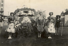 Saanich parade float, 1946