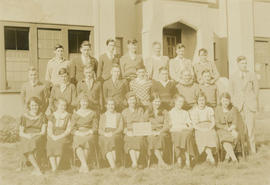 Mount Douglas High School class photograph, 1934 Div. 2