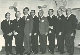 Attendees at Gordon Head Mutual Improvement Society 70th anniversary