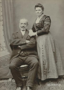 Charles Gill and Emma (nee Saunders) Dawson, [parents of C.F. Dawson]