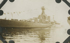 HMS Hood visiting Victoria in 1924