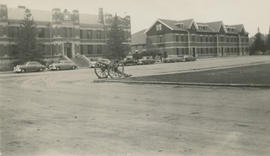 Unidentified buildings, possibly an armoury