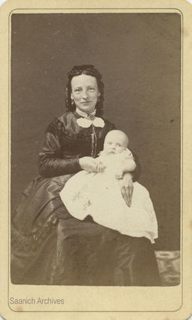 Possibly Mrs. Hicks and child