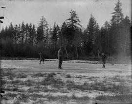 Skating on Swan Lake, photograph by Annie Girling