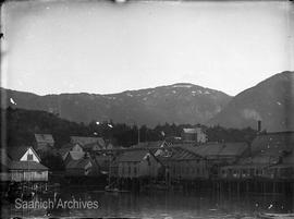 Coastal village [logging camp?]