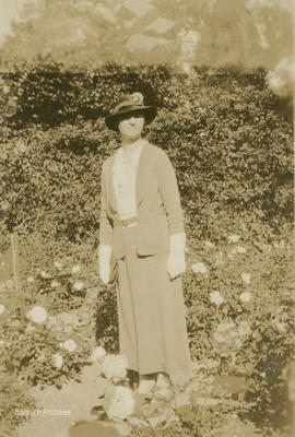 Maude Hall, Empress Hotel rose garden