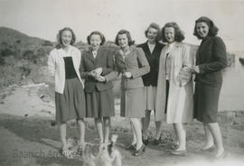 Group of young women at Oak Bay Golf Course