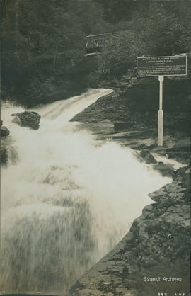 Pitch Fork Falls, White Pass & Yukon Route railway, Alaska