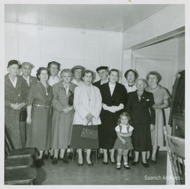 Saanich CCF Ladies Committee at Douglas Hall