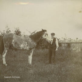 Robert Oates with horse