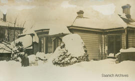 Snow-covered house, 1916