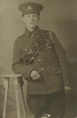 WWI portrait of unidentified soldier